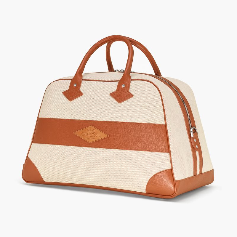 RIVIERA weekendbag Semsket beige