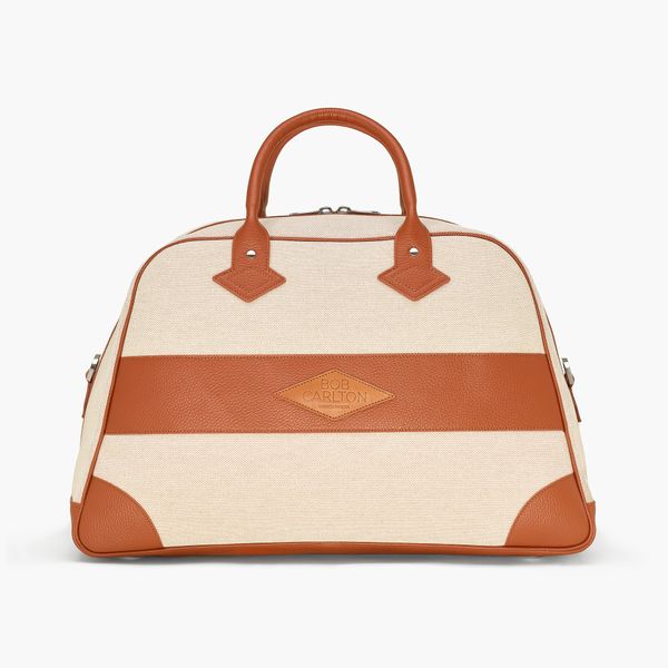 Hovedbilde RIVIERA weekendbag Semsket beige