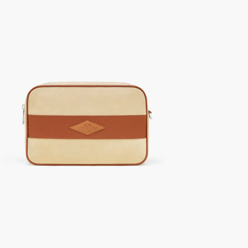 Håndveske Semsket  beige